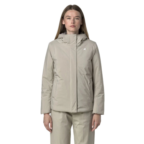 K - Way Giacca imbottita Giubbotto Donna Lil Soft Touch Marmotta 5 A25 - KWAYK71326W - B2X - 5 - Francavilla Moda